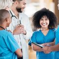 A team working the healthcare dream.